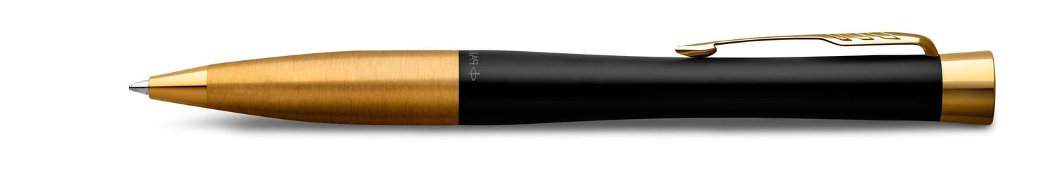 Długopis Parker Urban Muted black GT w Prestige z etui prezentowym 2143640PRESIG. Zestaw prezentowy Parker. Długopis Parker złoto-czarny. Długopis Parker z etui. Długopis Parker Urban na prezent (10).jpg